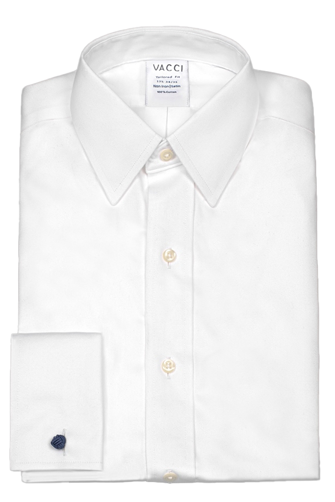 חולצה-לבנה-גזרה-רגילה-עם-שרוול-חפתים-צווארון-אמריקאי-1