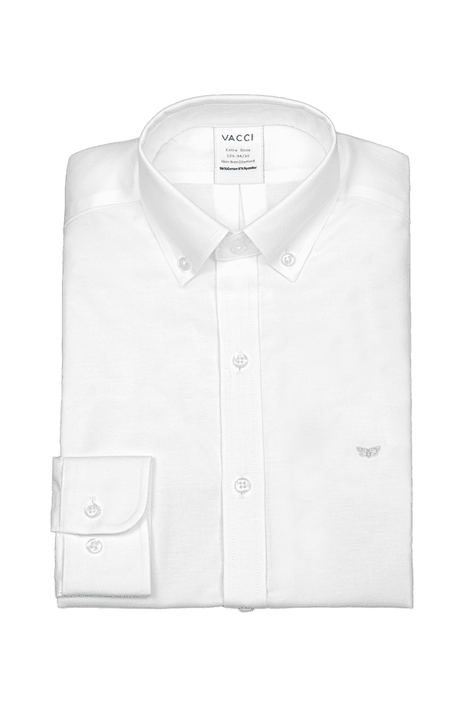 חולצה-לבנה-עם-כפתורים-בצווארון-גזרה-צרה-סמל-תכלת-3_optimized