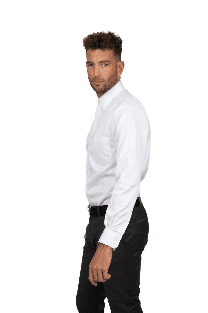 חולצה-לבנה-צווארון-אמריקאי-שרוול-שורט-3233-גזרה-רגילה-2_optimized
