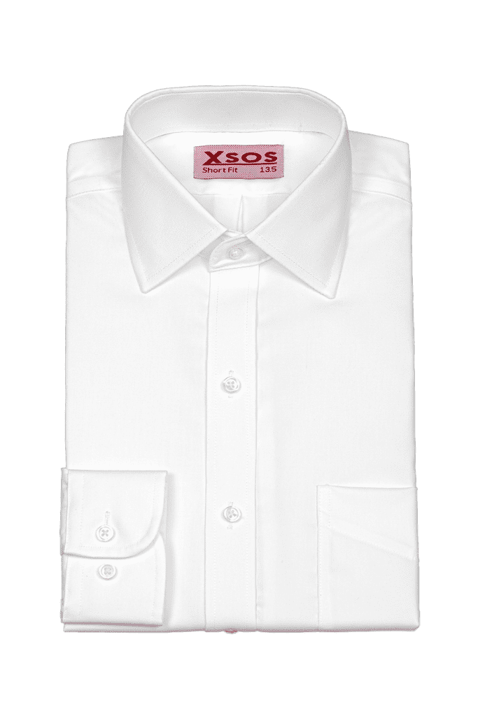 חולצה-לבנה-צווארון-תווית-אדום-קלאסי-גזרה-שורט-2_optimized