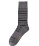 גרביים לגבר וואצי פסים שחור דגם 012 - 