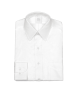 חולצה לבנה צווארון אמריקאי שרוול שורט 32/33 גזרה רגילה - 