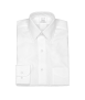 חולצה לבנה שרוול שורט 32/33 צווארון אמריקאי גזרה רגילה  - 