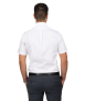 חולצה לבנה עם כפתורים בצווארון שרוול קצר גזרה רגילה - 
