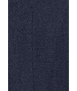 מעיל צמר כחול מלאנז' - צווארון סיני - מדיום - 